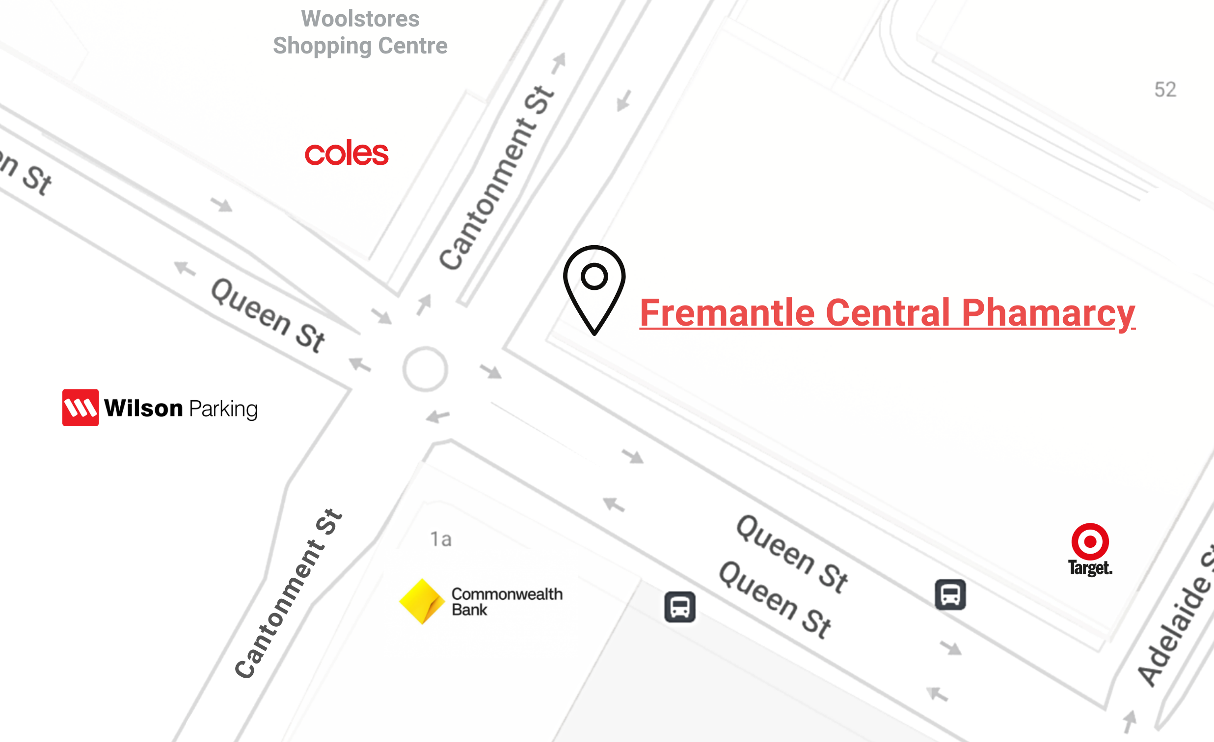 Fremantle Pharmacy Map